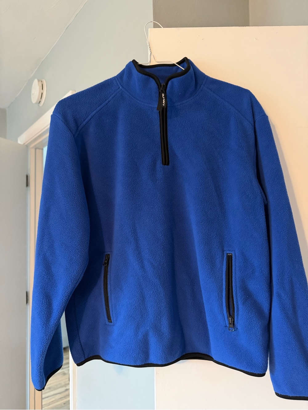 Old Navy Royal Blue Quarter-Zip Fleece Pullover